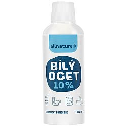 Allnature Bílý ocet 10%, 1000 ml