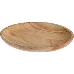 Dekorační tác z teakového dřeva Round, 30 cm