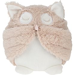 Dveřní zarážka Sleepy owl béžová, 15 x 20 cm