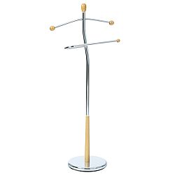 Němý sluha 82646 NAT chrom/dub, 118 cm