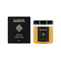 Sabaya Peeling Zelený čaj a opuncie, 250 ml