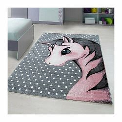 Vopi Kusový dětský koberec Kids 590 pink
