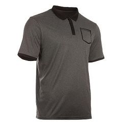 Artengo Pánské Polo Soft Pocket Šedé