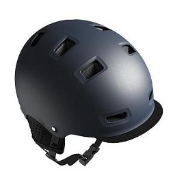 B'Twin Cyklistická Helma 500 Modrá