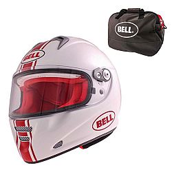 Bell M5X Daytona White Red L (59-60)
