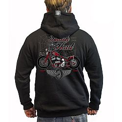 BLACK HEART Red Baron Chopper černá - M