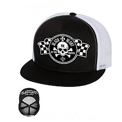 BLACK HEART Start Trucker bílá