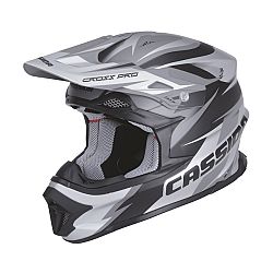 Cassida Cross Pro černá matná/šedá - S (55-56)