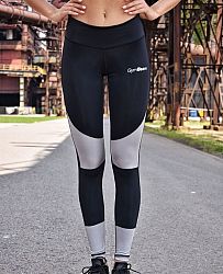 Dámské legíny Black Silver - GymBeam