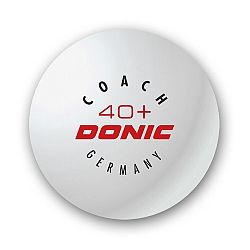 Donic 40+ Coach bílé 6ks