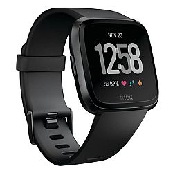 Fitbit Versa Black/Black Aluminum