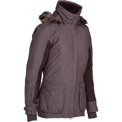 Fouganza Dámská Parka Paddock Hnědá