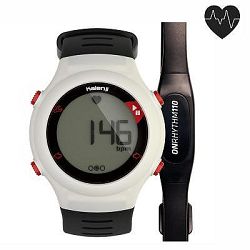 Kalenji Hodinky Onrhythm 110 Bílé