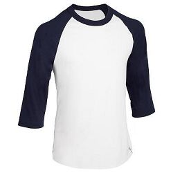Kipsta Basebalové Tričko 3/4 BA 550