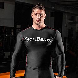 Kompresní tričko Spiro Black/White - GymBeam