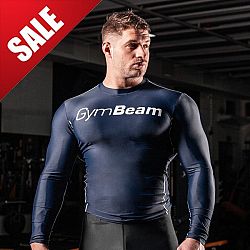 Kompresní tričko Spiro Blue/White - GymBeam
