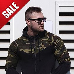 Mikina Camo Green - GymBeam