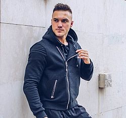 Mikina Flexin Black - GymBeam