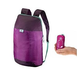 Quechua Batoh Travel 10 L Fialový