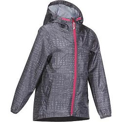 Quechua Dívčí Bunda Mh150 Šedá