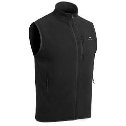 Quechua Pánská Vesta Mh120 Černá