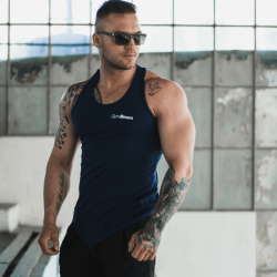 Tílko Flexin Dark Blue - GymBeam