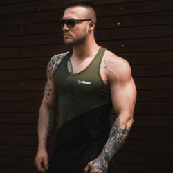 Tílko Flexin Military Green - GymBeam