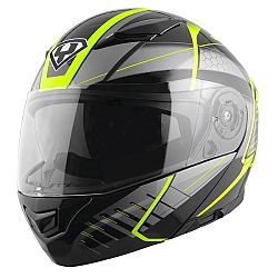 YOHE 950-16 Black-Fluo Green - XS (53-54)