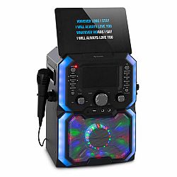 Auna Rockstar Plus, karaoke systém, karaoke zařízení, bluetooth, USB, CD, LED show, cinch