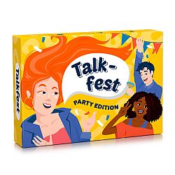 Spielehelden Talkfest Party Edition, Karetní hra s více než 100 otázkami v angličtině