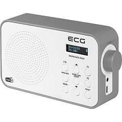 ECG RD 110 radiopřehrávač, bílá