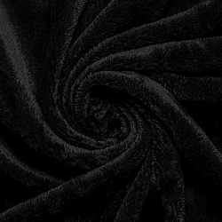 Jahu Prostěradlo Mikroplyš černá, 180 x 200 cm