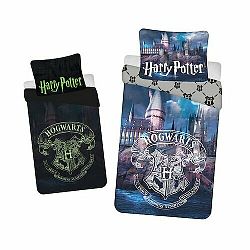 Jerry Fabrics Bavlněné povlečení Harry Potter HP054 svíticí, 140 x 200 cm, 70 x 90 cm