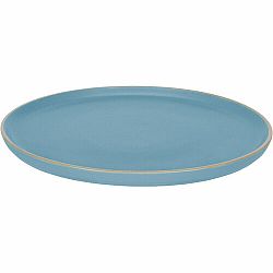 Kameninový dezertní talíř Magnus, 21 cm, modrá