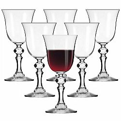 Krosno 6dílná sada sklenic na červené víno Krista, 220 ml 