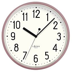 LAVVU Růžové hodiny, pr. 29,5 cm