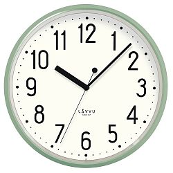 LAVVU Zelené hodiny, pr. 29,5 cm
