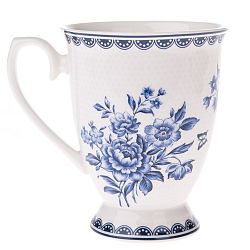 Porcelánový hrnek Blue Rose, 300 ml