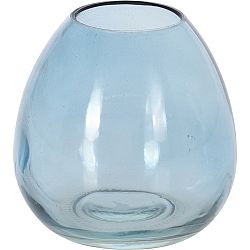 Skleněná váza Adda, sv. modrá, 11 x 10,5 cm
