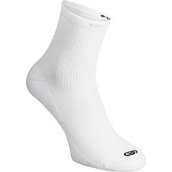 Kalenji Ponožky Confort Mid Bílé