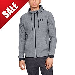 Mikina Unstoppable 2X Knit Fz Grey - Under Armour